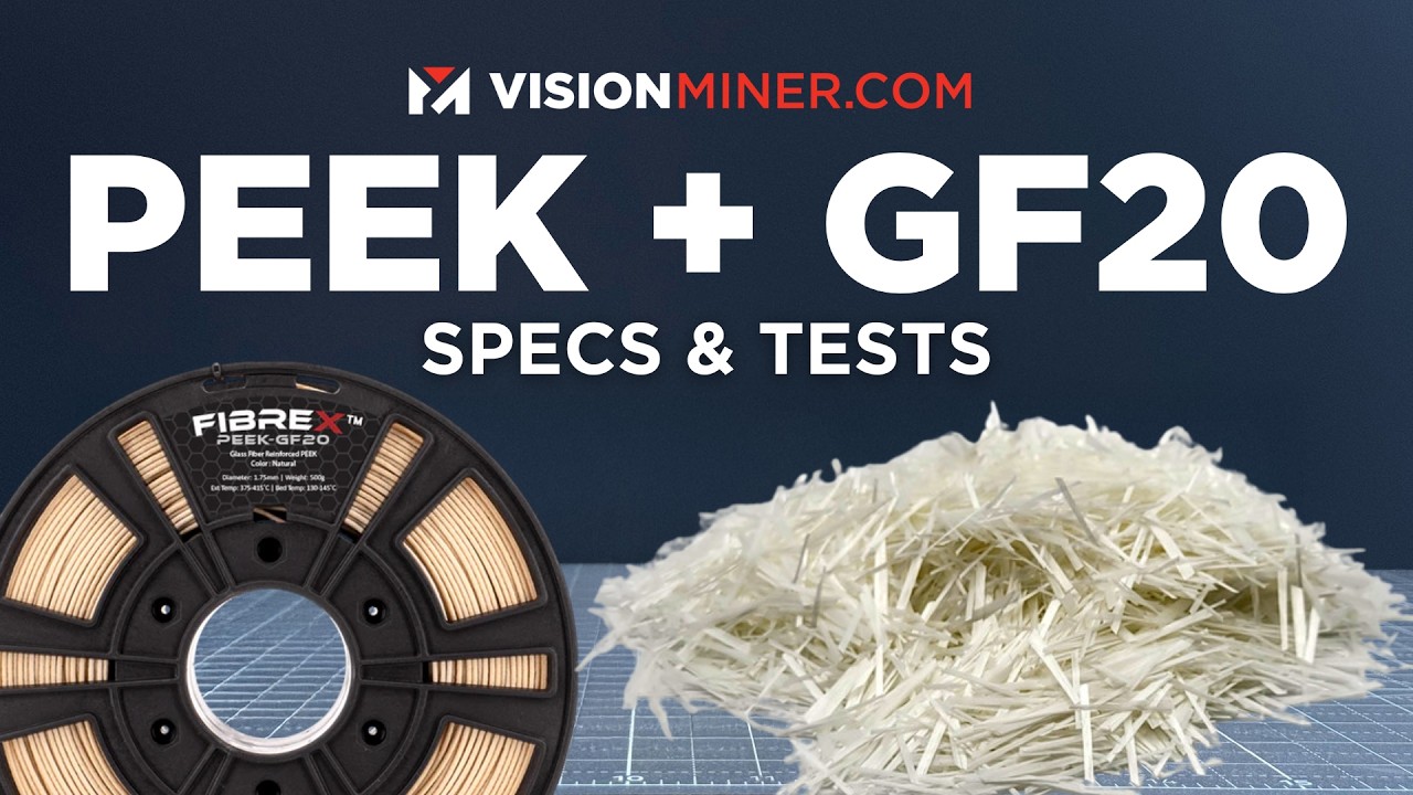 GF PEEK: Ultimate Guide to High-Performance 3D Printing Materials