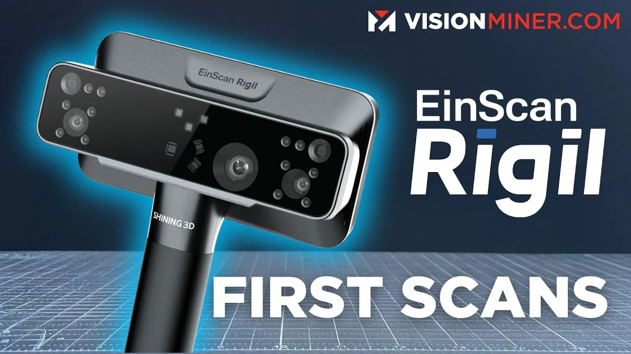 Shining 3D EinScan Rigel Under the Hood: Real-World Performance in Automotive and Industrial Settings
