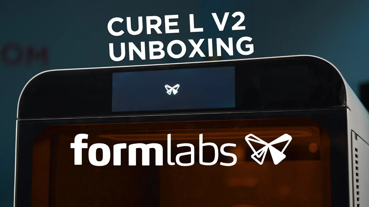 Formlabs Cure L V2 Unboxing & First Look: Features, Speed Improvements, and What’s New
