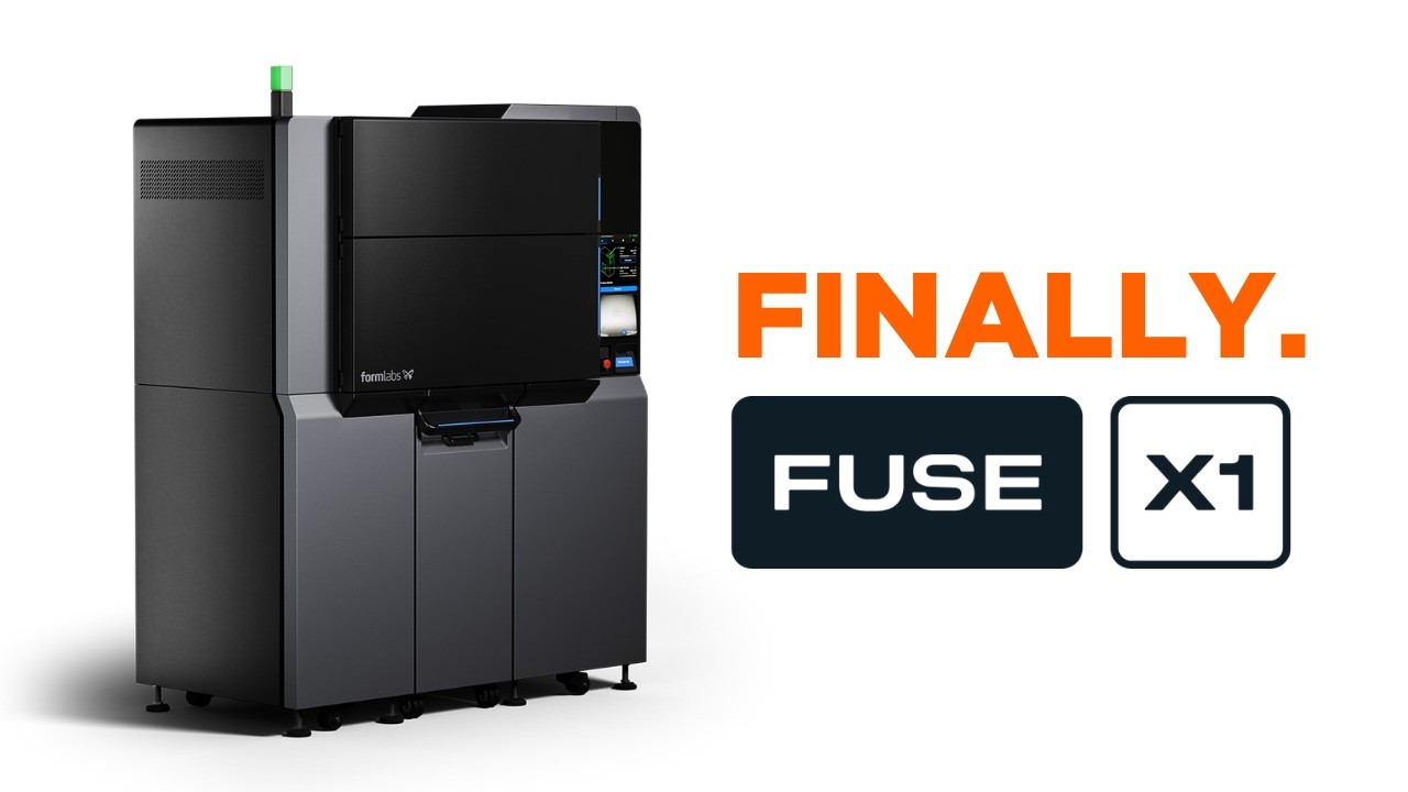 Formlabs Fuse X1: The Most Affordable Industrial SLS 3D Printer