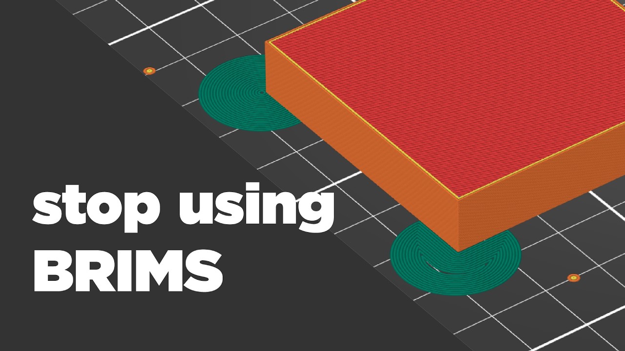 Stop Using Full Brims Everywhere: How Lily Pads Control 3D Printing Warping