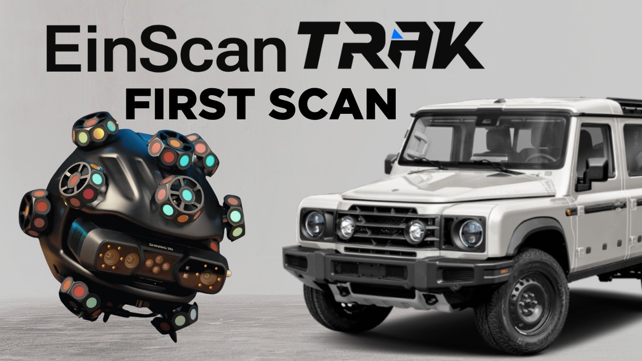 EinScan Trak: A New Approach to 3D Scanning Entire Vehicles Without Markers 